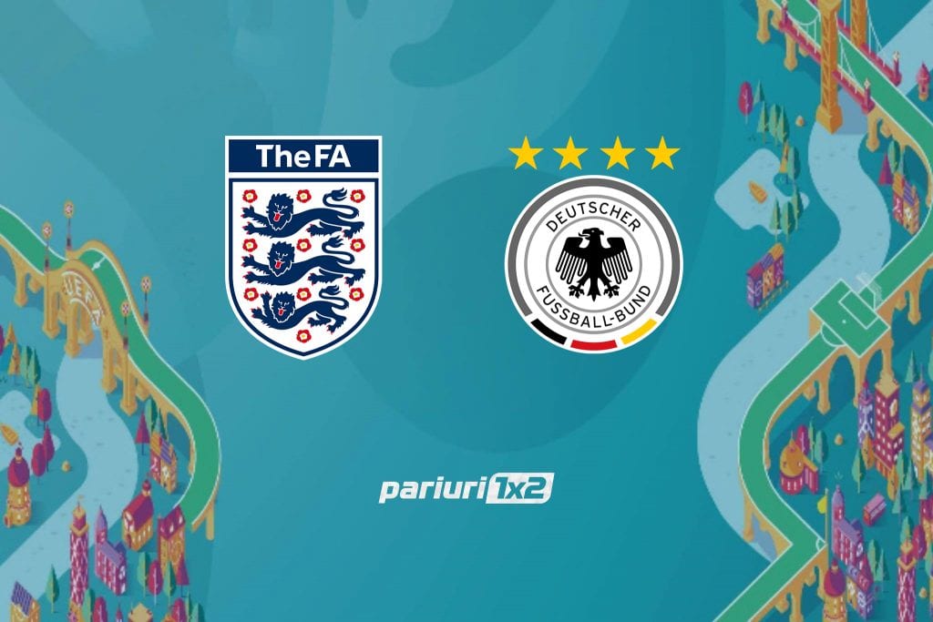 Pariuri fotbal » Anglia – Germania | Cel mai asteptat duel din optimile de la Euro! Cota 1.52 pentru o prima repriza buna facuta de „leii” lui Southgate
