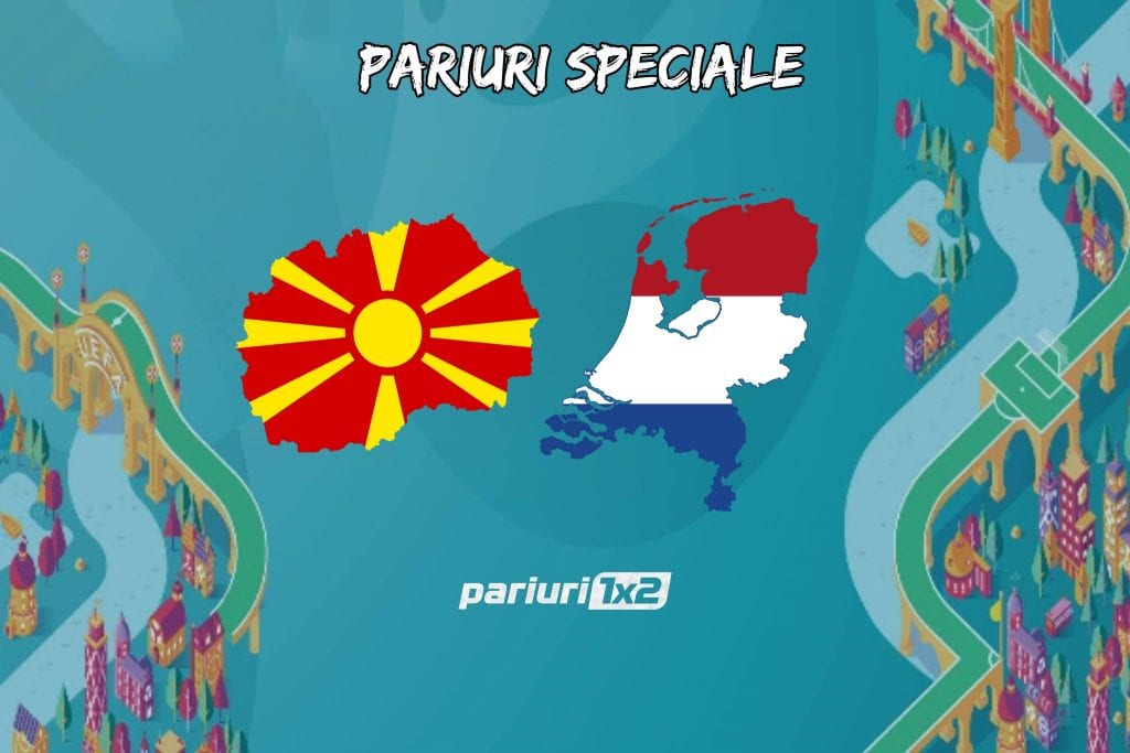 Pariuri speciale Euro 2020 » Macedonia de Nord – Tarile de Jos: Variante in cote de 1.77 si 1.85 pentru meciul arbitrat de Istvan Kovacs!