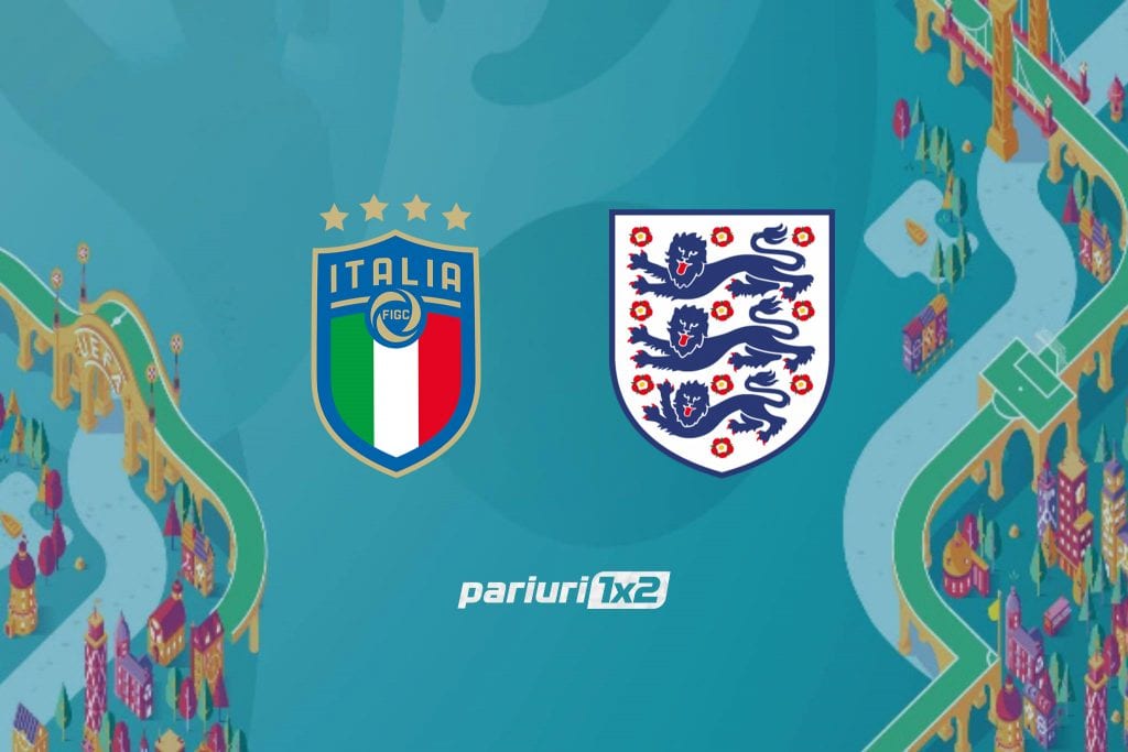 Pariuri Euro » Italia – Anglia | Cote de 1.50 si 1.70 in finala Campionatului European – pe suturile lui Sterling si ale Squadrei! Vezi analiza completa
