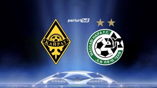 Ponturi bune Kairat Almaty - Maccabi Haifa