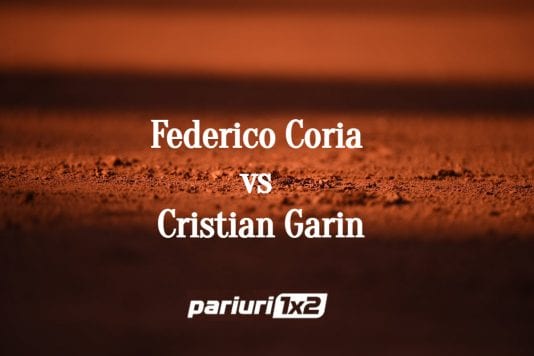 Ponturi tenis Coria - Garin