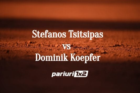 Ponturi tenis Tsitsipas - Koepfer