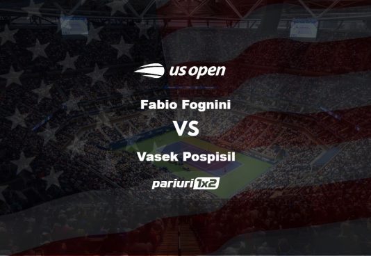 Ponturi tenis Fognini - Pospisil