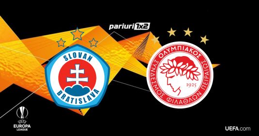 Ponturi bune Slovan Bratislava - Olympiakos