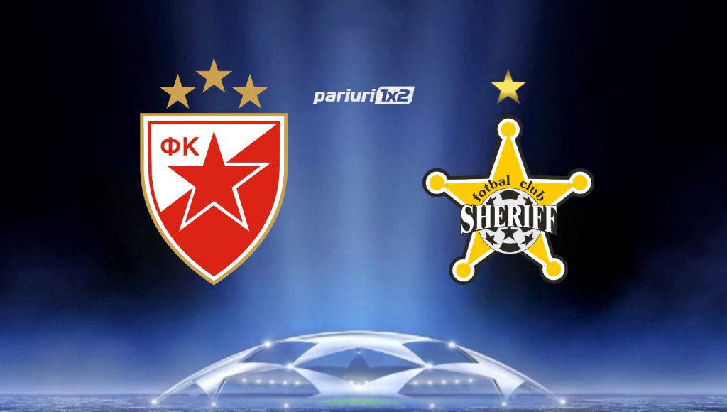 Ponturi bune » Steaua Rosie Belgrad – Sheriff Tiraspol: Cota de 2.02 recomandata pe duelul disputat in Serbia