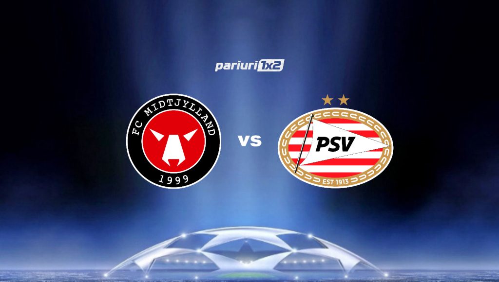 Pariuri fotbal: Midtjylland – PSV: Calificarea pare jucată, dar avem argumente clare pentru un pont în cota 1.55!