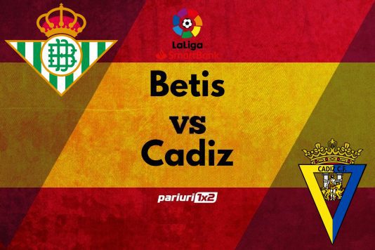 Ponturi bune Betis - Cadiz