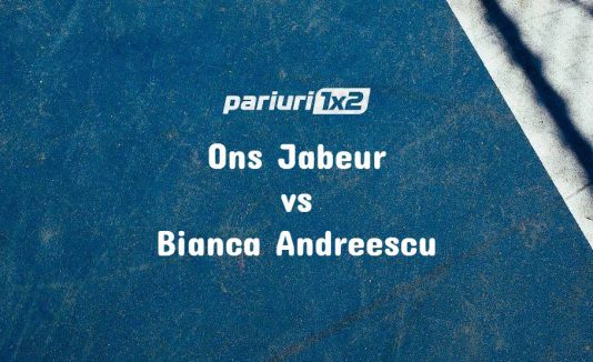 Ponturi tenis Jabeur - Andreescu