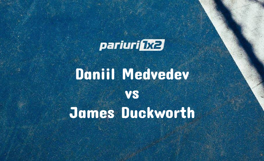 Ponturi tenis Medvedev - Duckworth