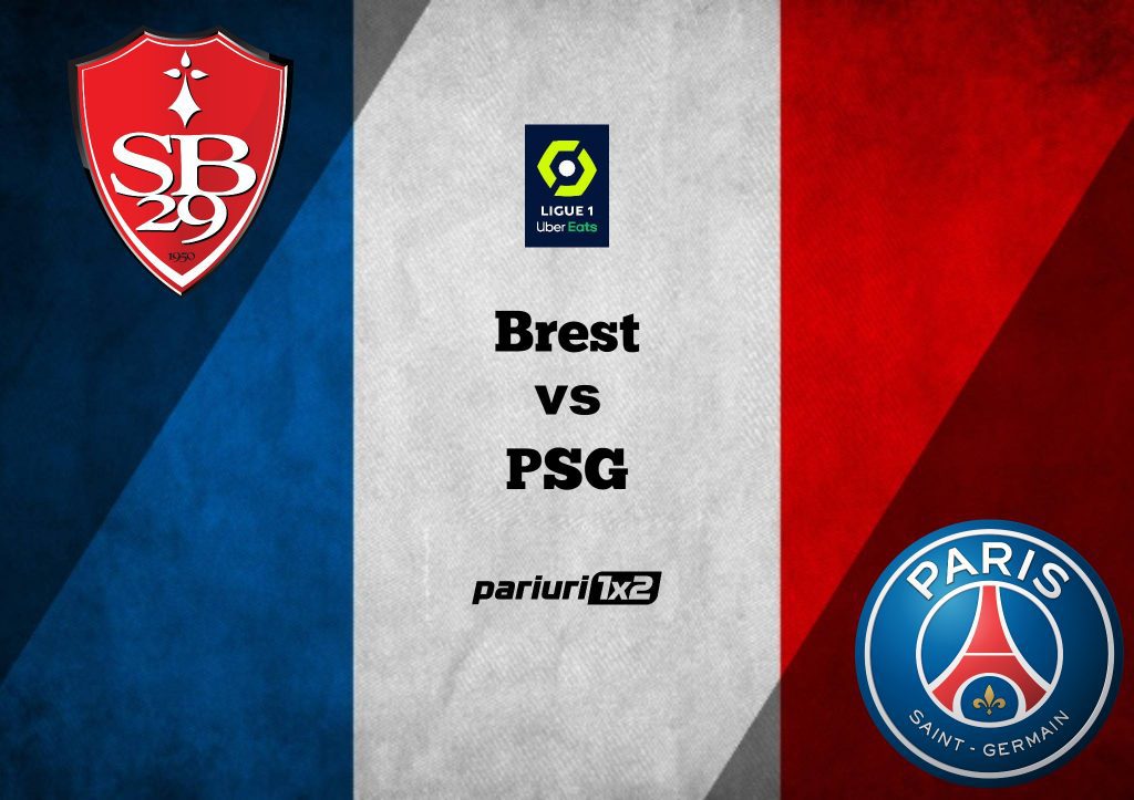 Pariuri fotbal: Brest – PSG » Parizienii au noua victorii consecutive cu Brest