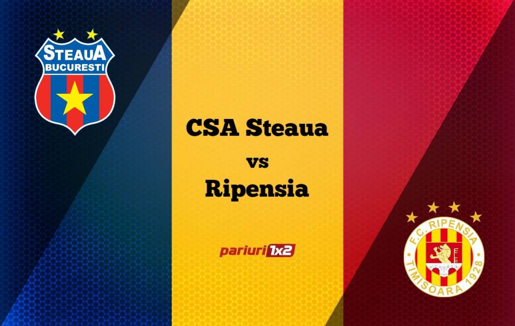 Pariuri fotbal: CSA Steaua – Ripensia Timișoara » Pariem pe forța „militarilor!”