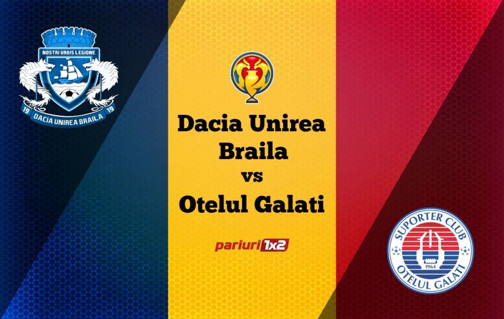 Pariuri fotbal: Dacia Unirea Brăila – Oțelul Galați » Dorinel Munteanu își propune calificarea în fazele superioare ale Cupei României!