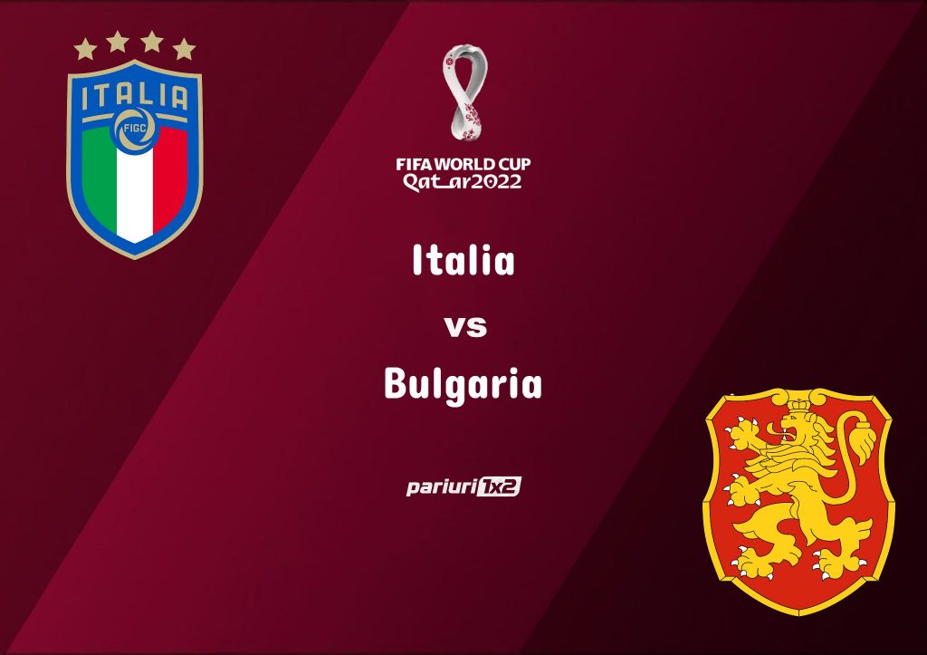 Ponturi bune » Italia – Bulgaria: Campioana europeana revine pe teren in fata propriilor suporteri!