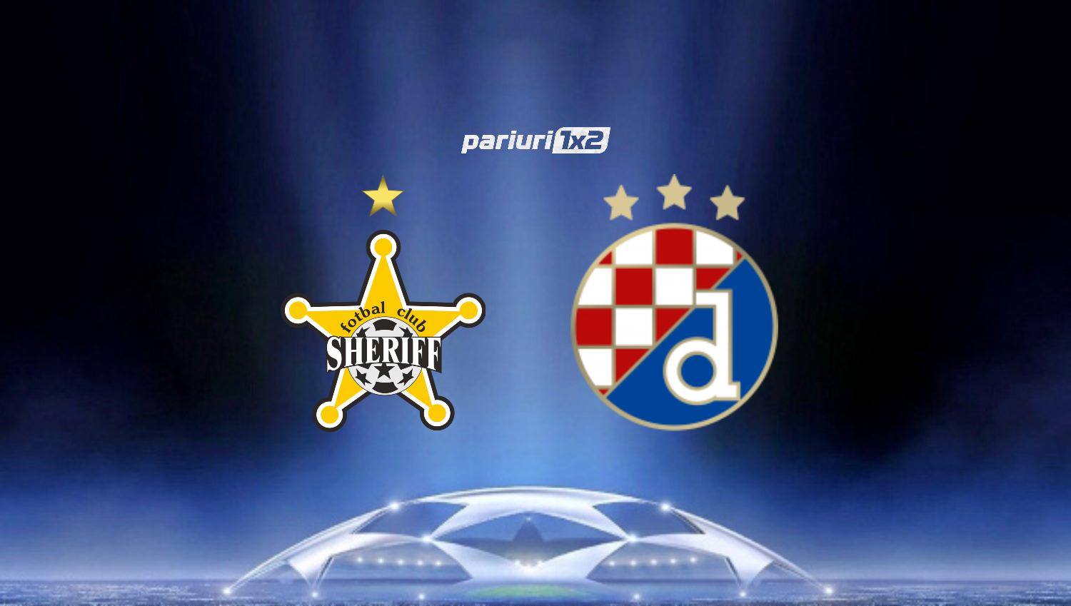 Ponturi bune » Sheriff Tiraspol – Dinamo Zagreb: Ponturi in cotele 1.40 si 1.80 pentru disputa din Republica Moldova!