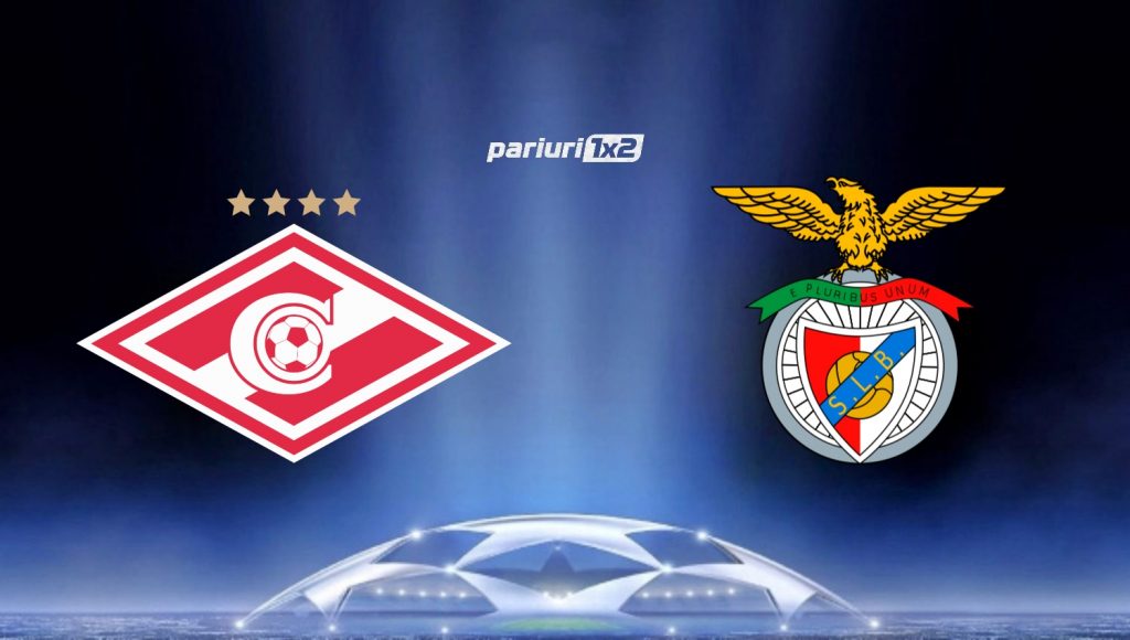 Pariuri fotbal: Spartak Moscova – Benfica » Duel istoric in preliminariile Ligii Campionilor