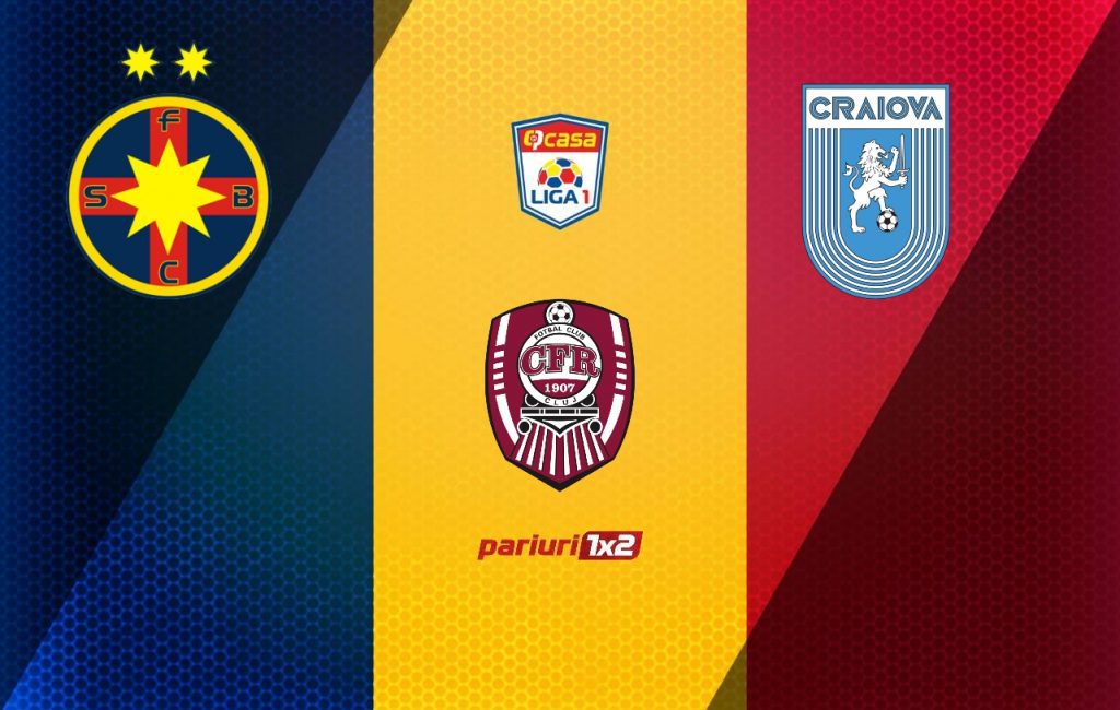 Pariuri fotbal: FCSB și Universitatea pun presiune pe CFR Cluj » Avem noile cote la titlu în Liga 1!