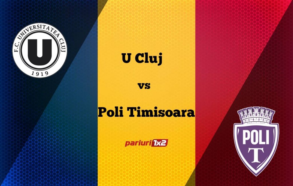 Pariuri fotbal: „U” Cluj – Poli Timișoara » Pariem pe forța trupei lui Lincar!