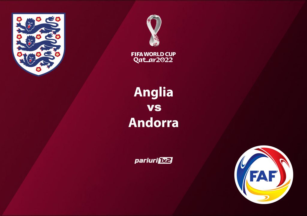 Pariuri fotbal » Anglia – Andorra | Jucam pe marcatori si speram la un scor de 5-0! Cote 1.58 si 1.60 in cel mai dezechilibrat meci al serii