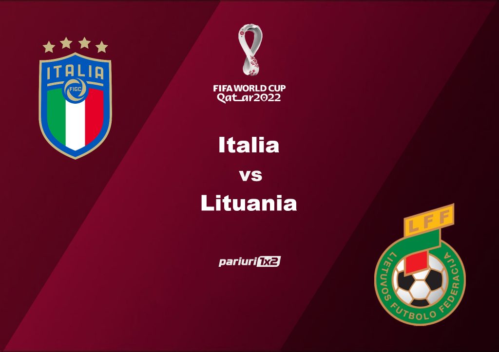 Pariuri fotbal: Italia – Lituania: „Squadra Azzurra”, neînvinsă în ultimele 36 de meciuri »» Vezi cum pariem!