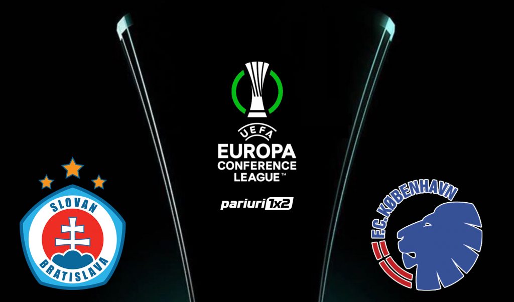 Pariuri fotbal » Slovan Bratislava – FC Copenhaga | Danezii marcheaza la foc automat! Cote 1.75 si 2.00 in grupele Conference League