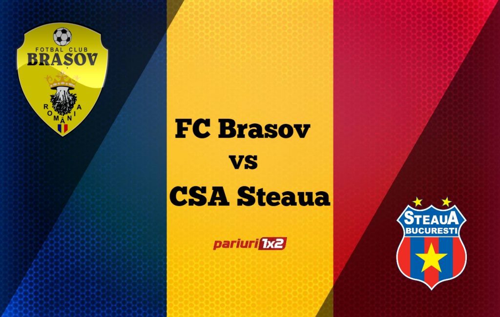 Pariuri fotbal: FC Brașov – CSA Steaua » Duel sub semnul echilibrului!