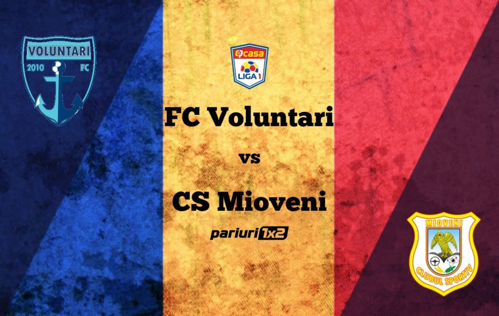 Pariuri fotbal: FC Voluntari – CS Mioveni » Ilfovenii atacă a treia victorie consecutivă din Liga 1!