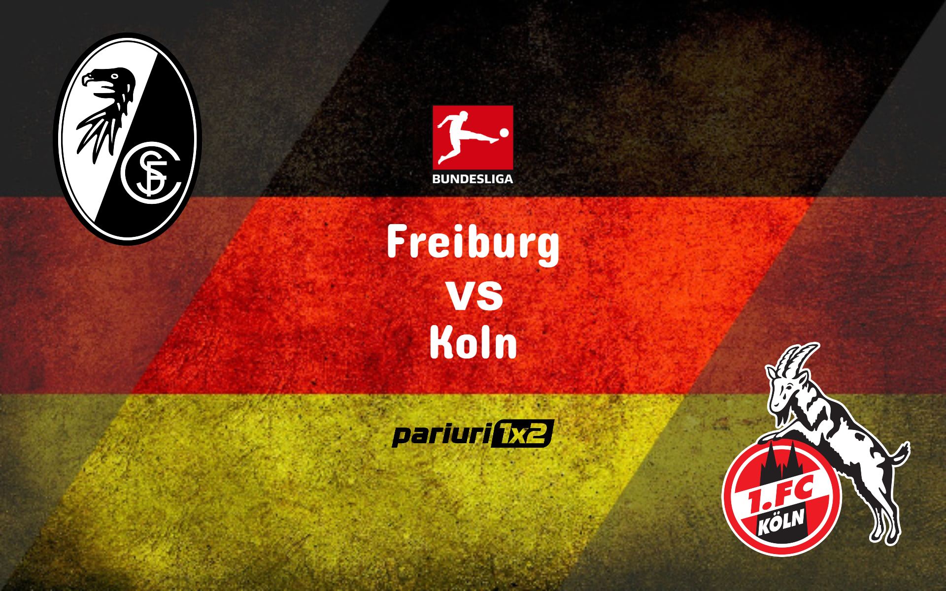 Ponturi bune » Freiburg – Koln: „Tapii” au un palmares dezastruos pe „Dreisamstadion”!