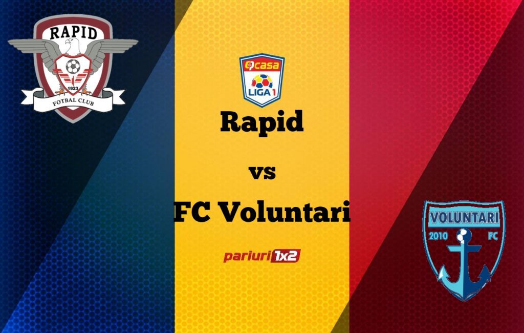 Pariuri fotbal: Rapid – FC Voluntari » „Giuleștenii” au uitat gustul victoriei în Liga 1!