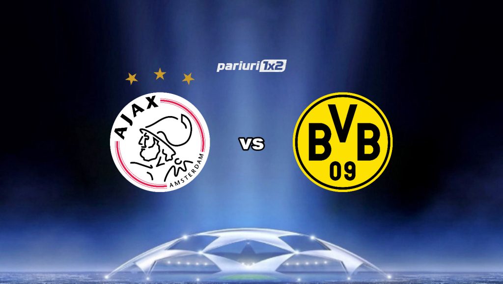 Pariuri fotbal: Ajax – Dortmund: Spectacol pe Johan Cruijff Arena »» Vezi cum pariem!
