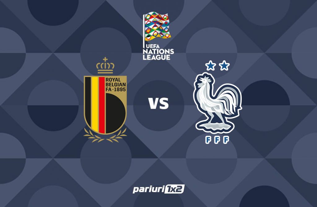 Pariuri fotbal » Belgia – Franta | Semifinale in Liga Natiunilor! Se bat „greii” Europei: cote 1.76 si 1.90 in derby-ul serii
