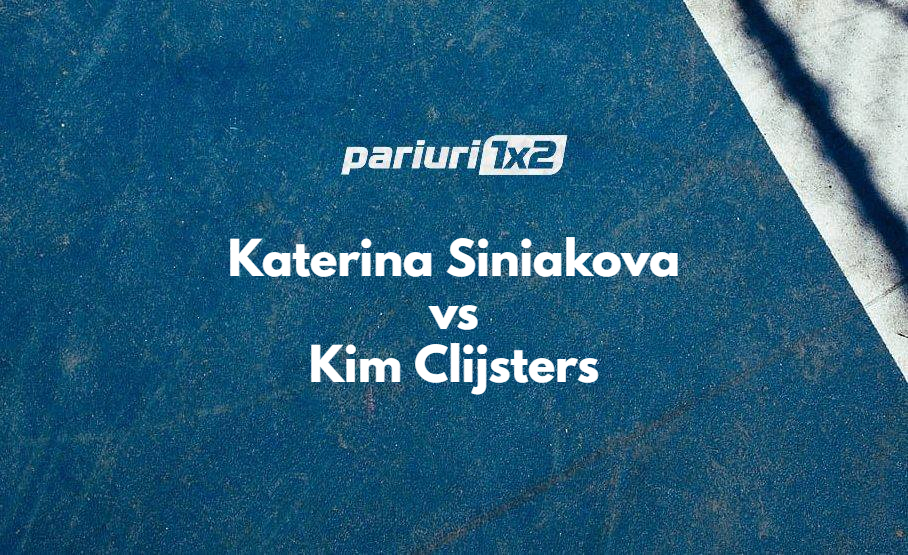 Siniakova - Clijsters
