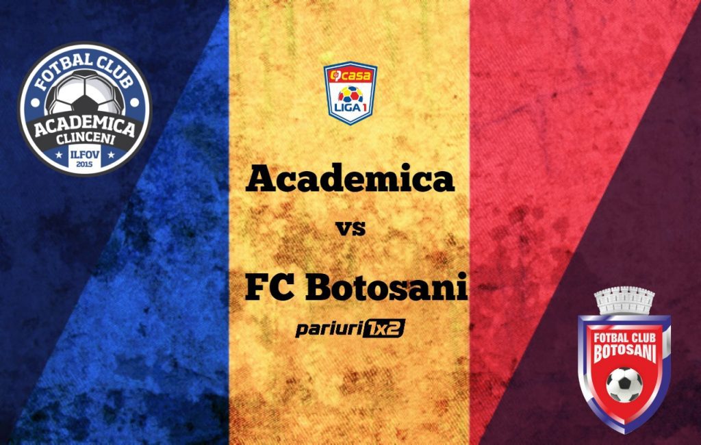 Pariuri fotbal: Academica – FC Botoșani » Misiune infernală pentru ilfoveni!