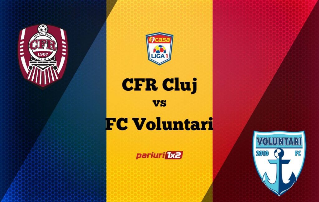 Pariuri fotbal: CFR Cluj – FC Voluntari » Duel de play-off în „Gruia!”