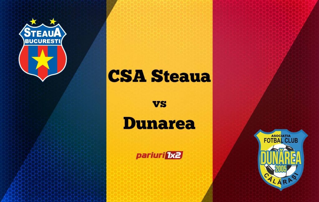 Pariuri fotbal: CSA Steaua – Dunărea Călărași » „Militarii” fără eșec în Ghencea!