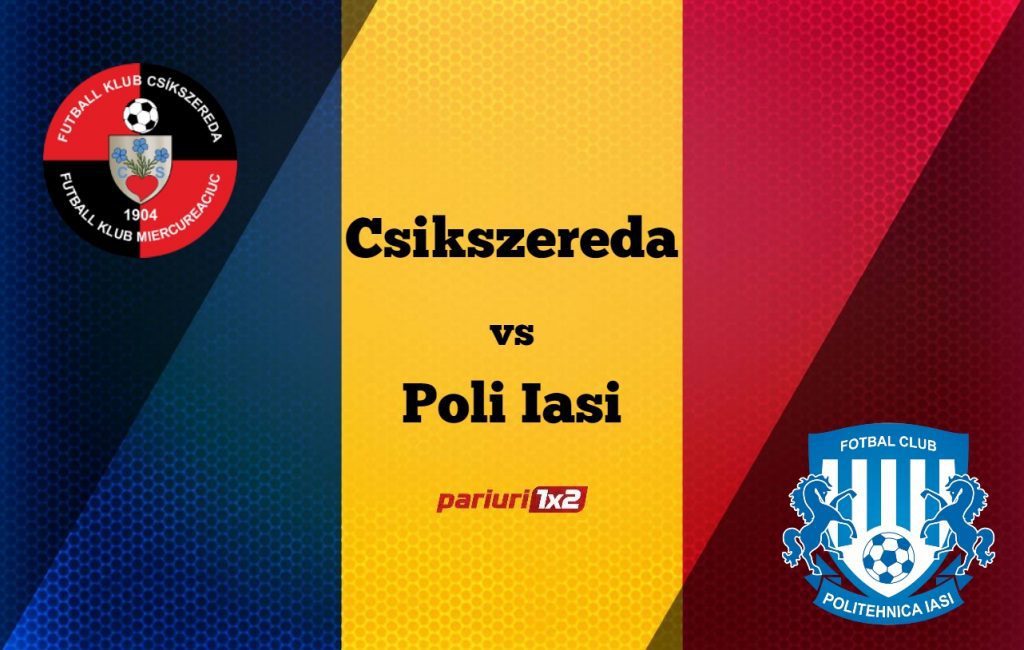 Pariuri fotbal: Csikszereda – Poli Iași » Golurile garantează profitul la Miercurea Ciuc!