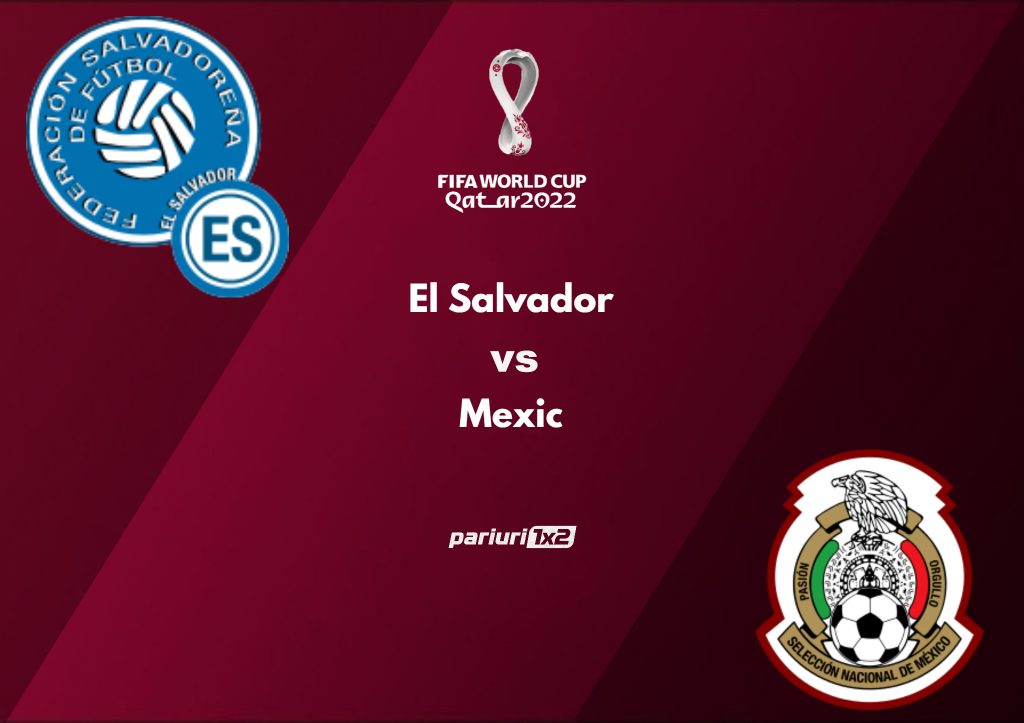 Ponturi bune » El Salvador – Mexic: Oaspetii au inregistrat 8 victorii consecutive in ultimele dueluri directe