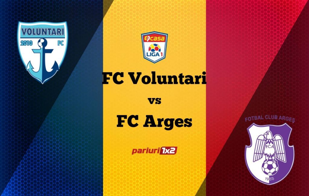 Pariuri fotbal: FC Voluntari – FC Argeș » Revelația întâlnește cea mai bună defensivă a Ligii 1!