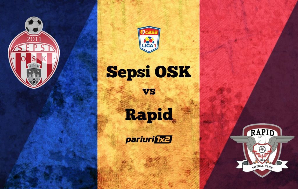 Pariuri fotbal: Sepsi OSK – Rapid » Covăsnenii, la primul meci după despărțirea de Grozavu!