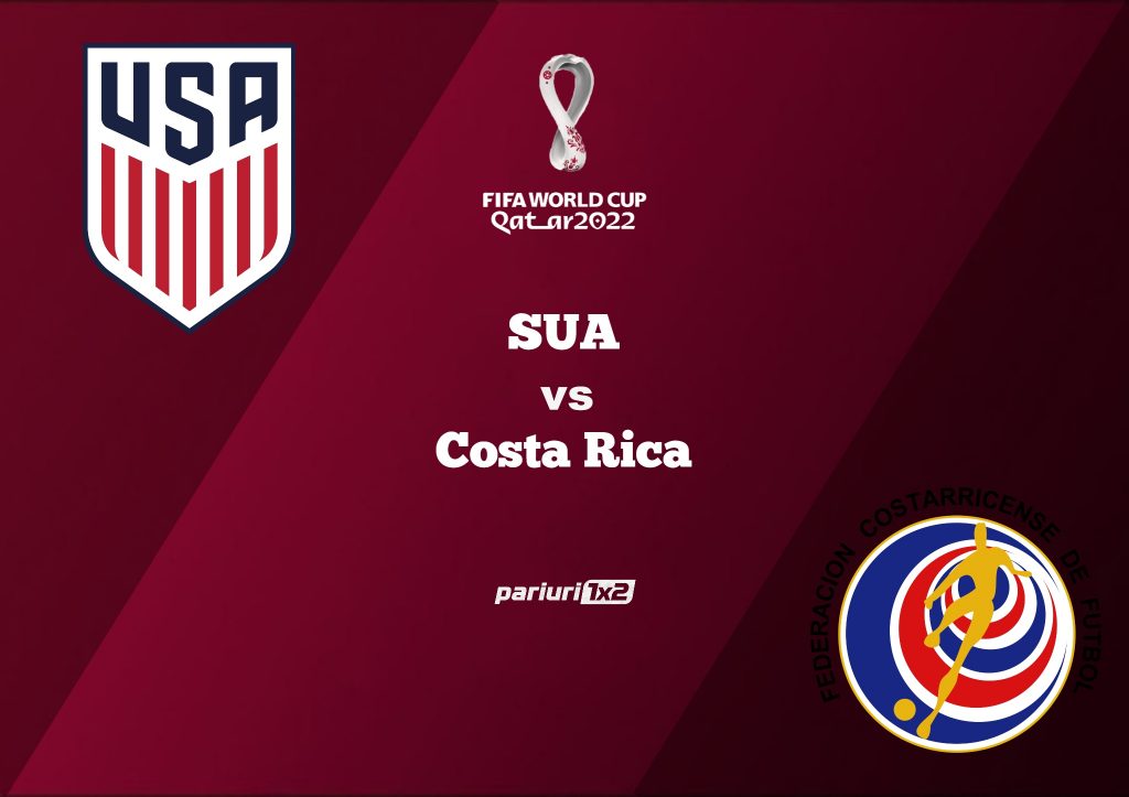 Pariuri fotbal: SUA – Costa Rica » Americanii n-au primit gol in ultimele trei dueluri directe