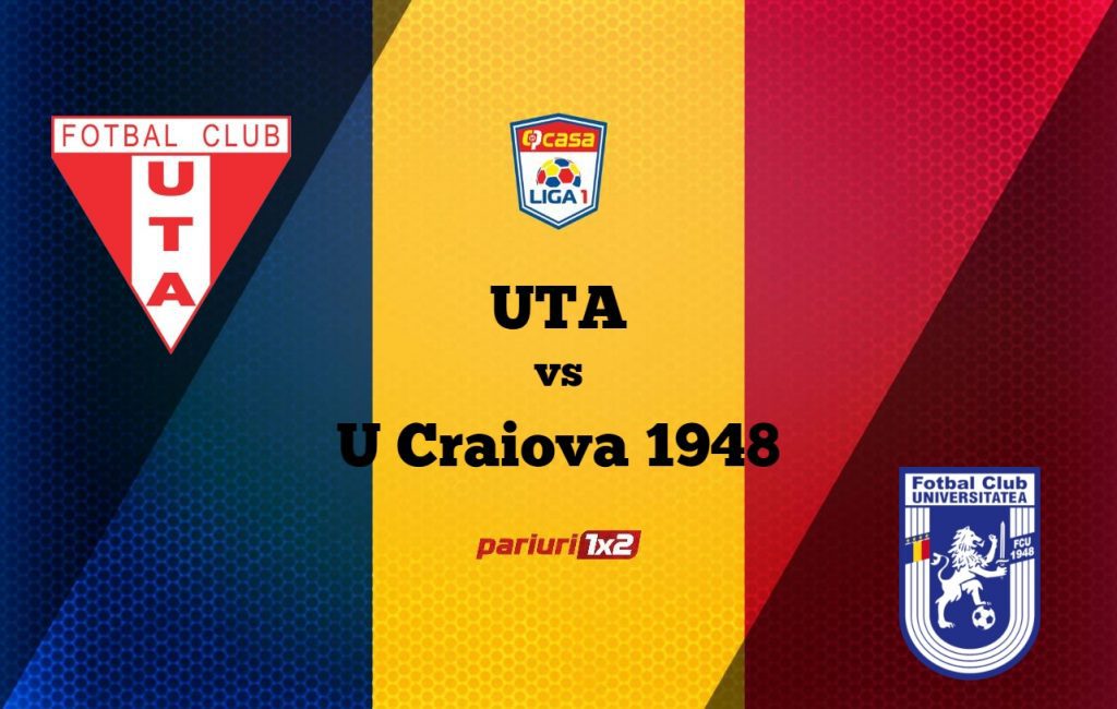 Pariuri fotbal: UTA – „U” Craiova 1948 » Debut infernal pentru Flavius Stoican pe banca oltenilor!