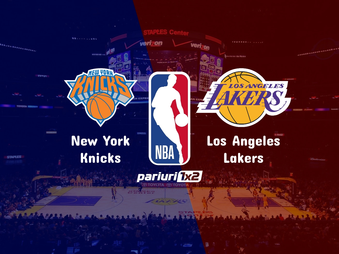 Pariuri baschet » Knicks – Lakers: Oaspetii, fara „rege” in Madison Square Garden!
