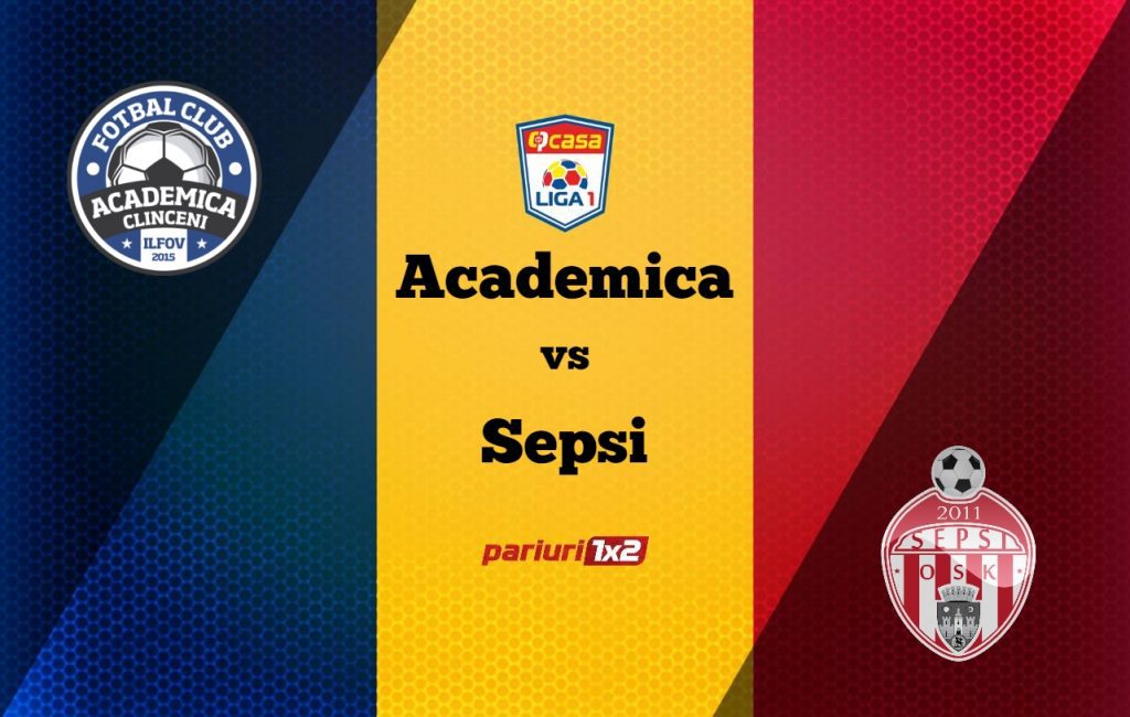 Pariuri fotbal: Academica – Sepsi OSK » Meci de foc pentru „Milanul” lui Chirilă în debutul returului „regularului” Ligii 1!