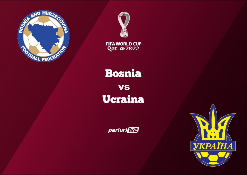 Pariuri fotbal: Bosnia – Ucraina » Ucrainenii au doar varianta victoriei la Zenica