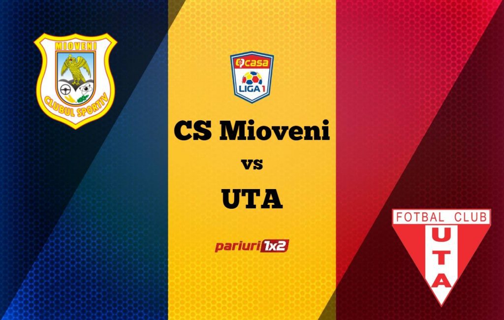 Pariuri fotbal: CS Mioveni – UTA » Gazdele, fără victorie din 23 august!