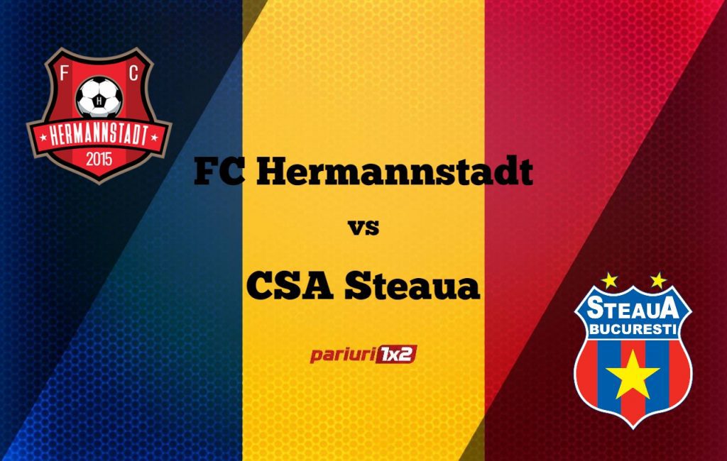 Pariuri fotbal: FC Hermannstadt – CSA Steaua » Duel de play-off în Liga a 2-a!