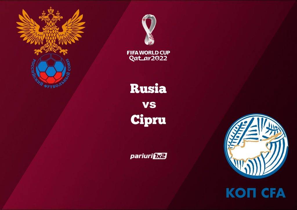 Pariuri fotbal: Rusia – Cipru » Meci facil pentru rusi inaintea „finalei” grupei, cu Croatia