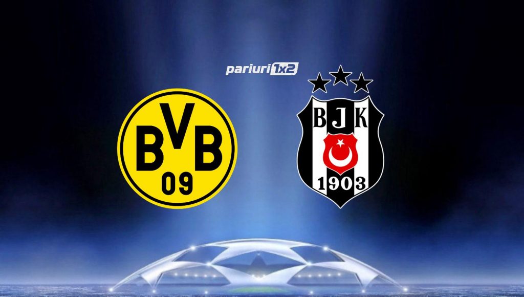 Pariuri fotbal » Dortmund – Besiktas: Intalnire doar pentru palmares cu pont in cota 1.55!