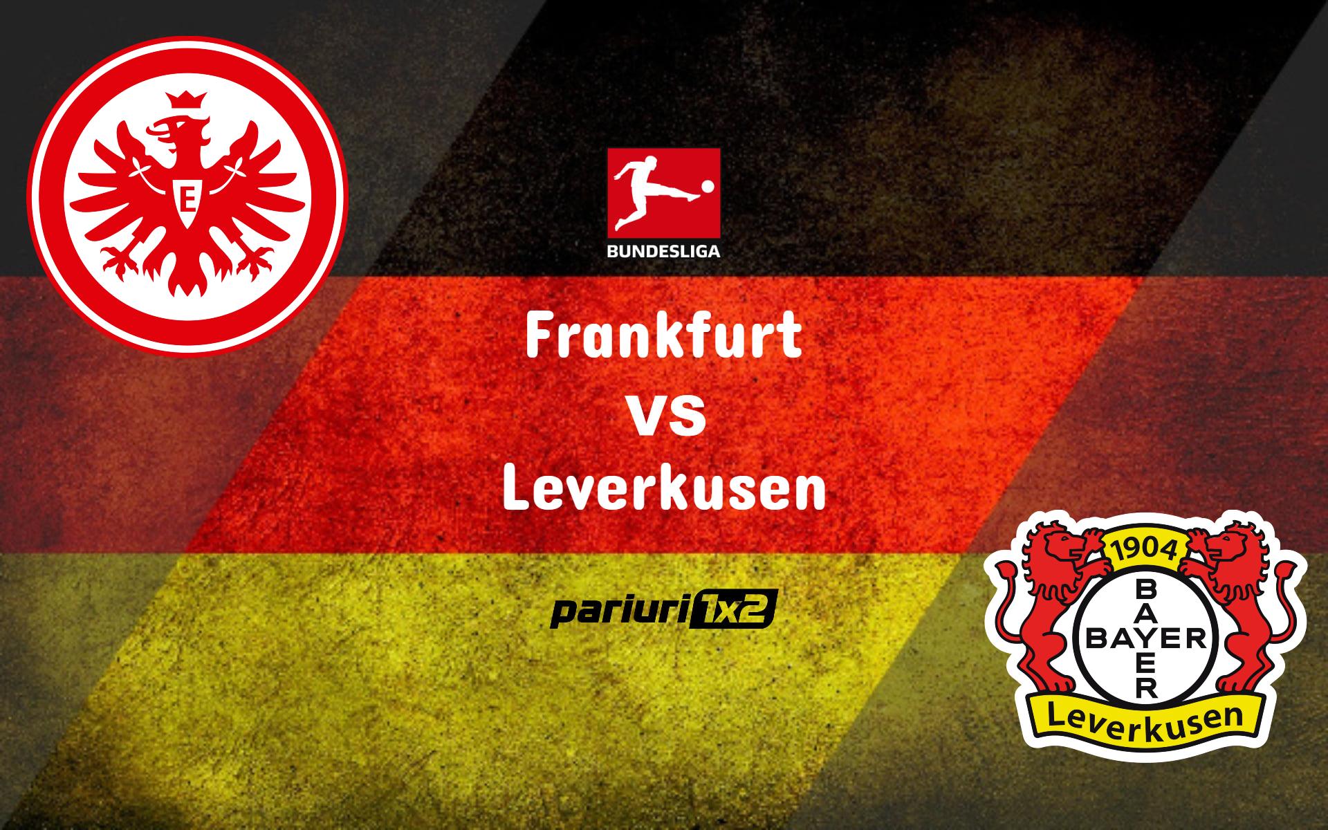 Ponturi fotbal » Frankfurt – Leverkusen: „Aspirinele” inscriu mereu pe terenul „vulturilor”!