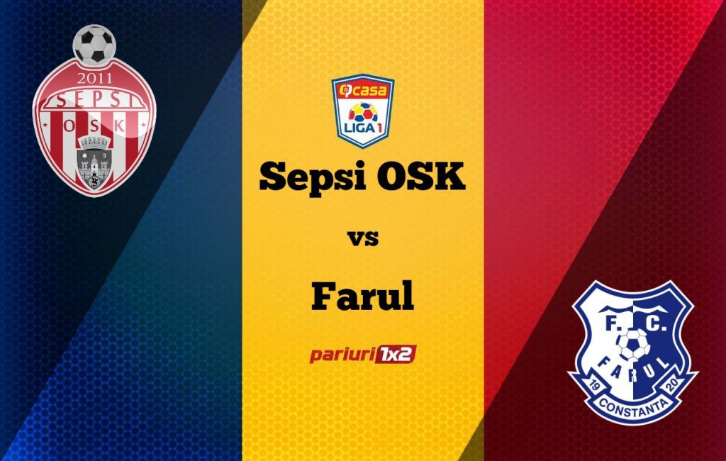 Pariuri fotbal: Sepsi OSK – Farul » Covăsnenii joacă o carte importantă în lupta la play-off!