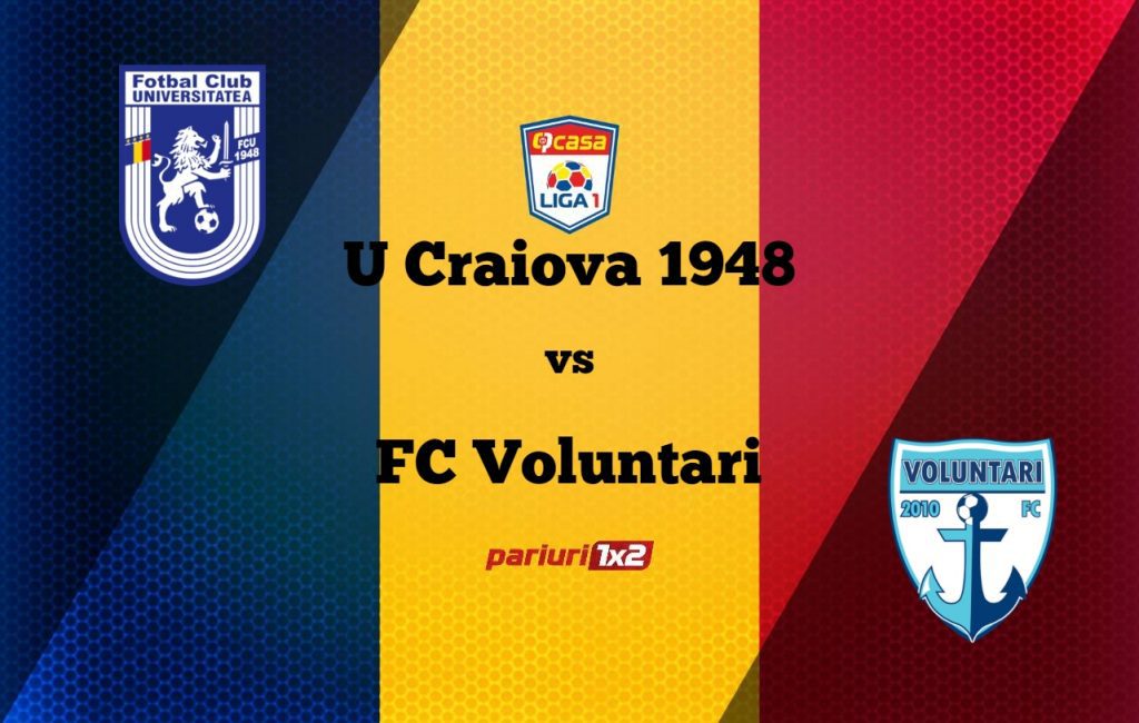 Pariuri fotbal: „U” Craiova 1948 – FC Voluntari » Ilfovenii vin deciși în Bănie să-și întărească poziția în clasamentul Ligii 1!